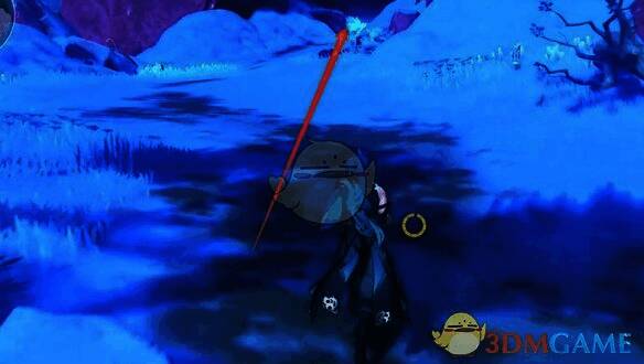 沿着道路前行画面