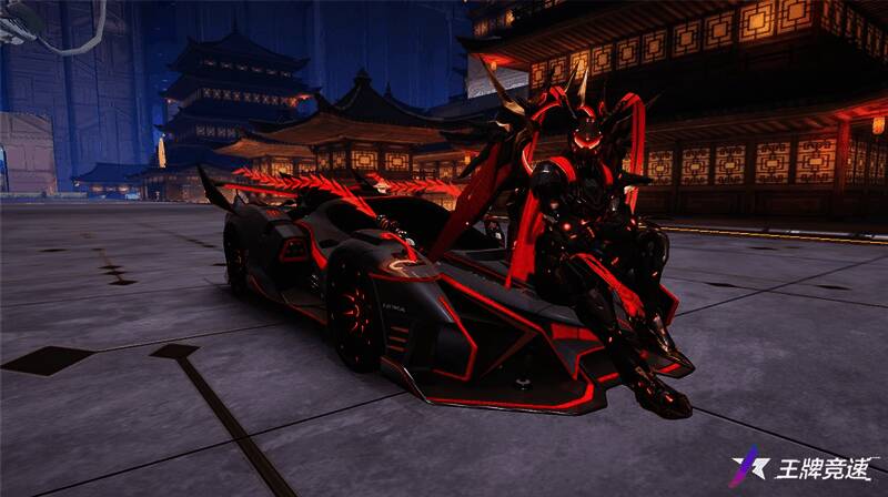 王牌竞速无双飞将时装侧面图