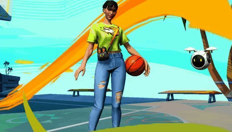 韩旭在《全明星街球派对》中的形象