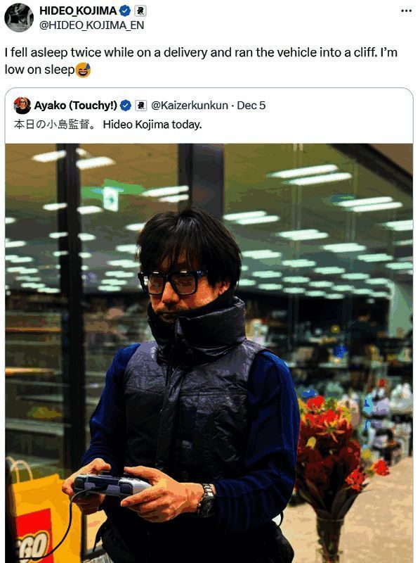 小岛秀夫推文截图