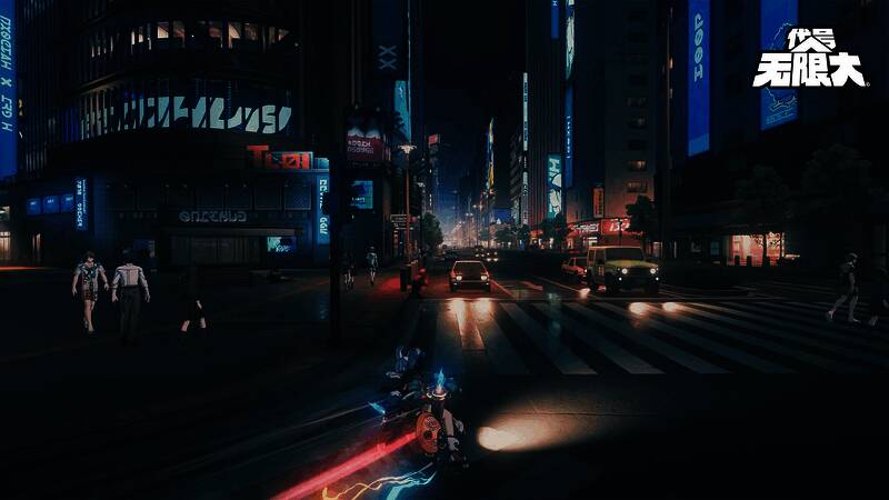 《代号：无限大》夜景效果展示图