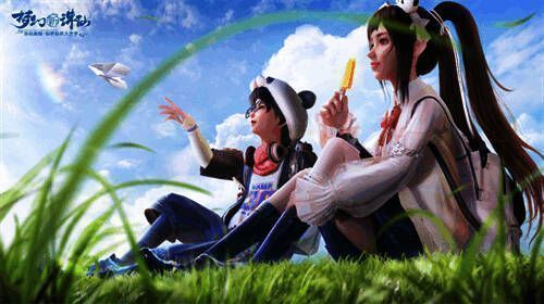 学院风主题时装展示图