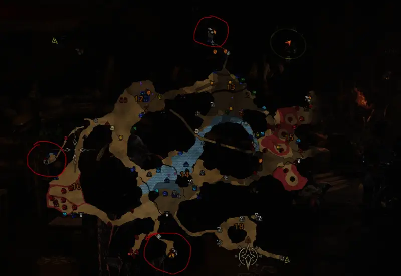 区域12/13/14的场景图