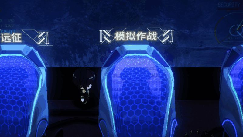 《宿命回响:弦上的叹息》模拟作战界面