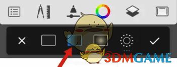 sketchbook渐变工具位置界面图