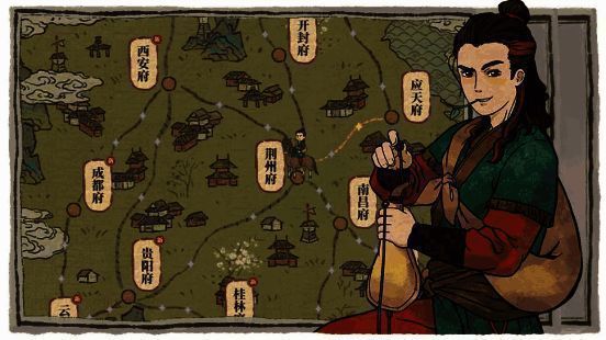 江南百景图铜镜资源及建筑宣传图