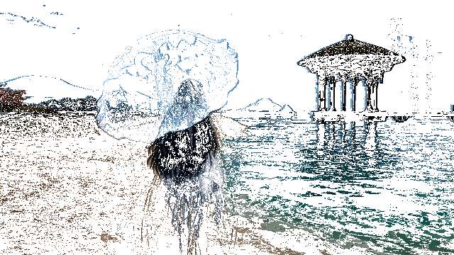 天香潜藏武器明玉子伞