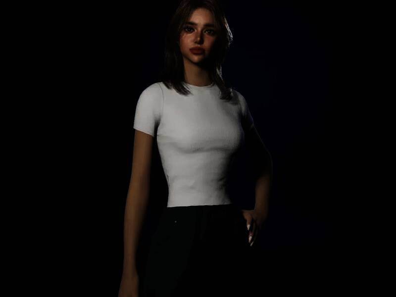 inZOI欧美经典美女捏脸参考图2