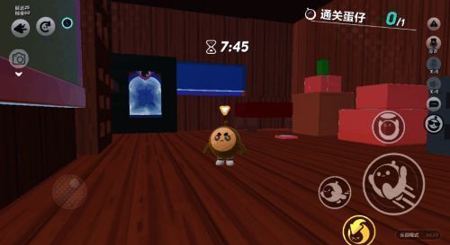 村民房子改造成的跑酷地图画面