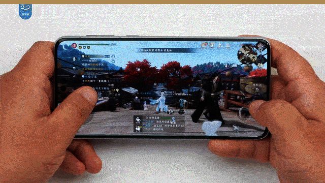 逆水寒手游在华为Mate60 Pro上的运行画面动图1