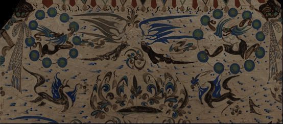 敦煌壁画中雷公击鼓图相关画面