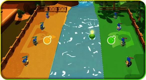 绿洲瀑布地图全貌