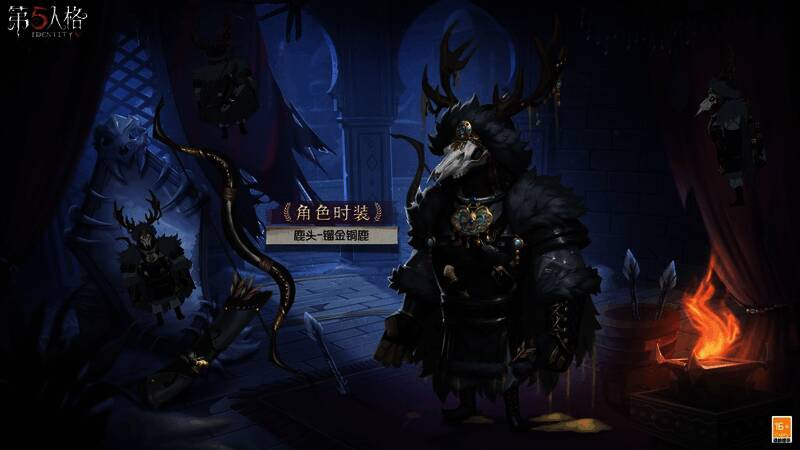 鹿头 - 镏金铜鹿时装形象