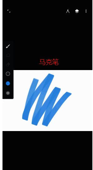 painter马克笔在哪?painter立体3D笔刷在哪? painter软件中马克笔笔刷展示图