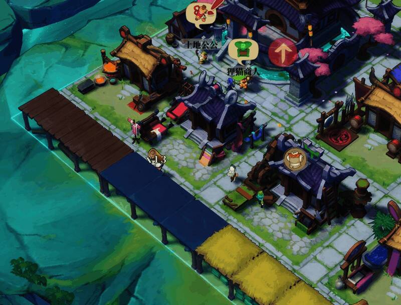 仓库与工坊位置关系