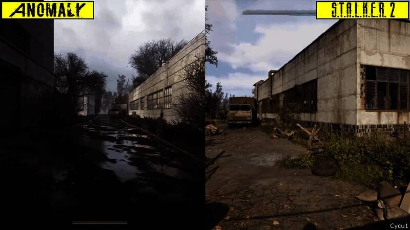 《潜行者》画质Mod与《潜行者2》对比视频截图3