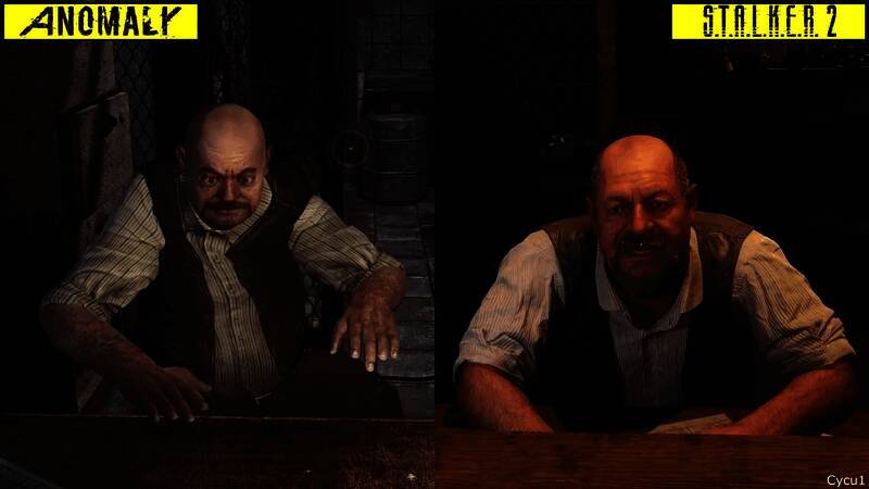 《潜行者》画质Mod与《潜行者2》对比视频截图6