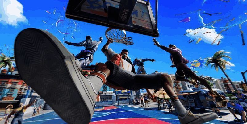 《全明星街球派对》比赛场景