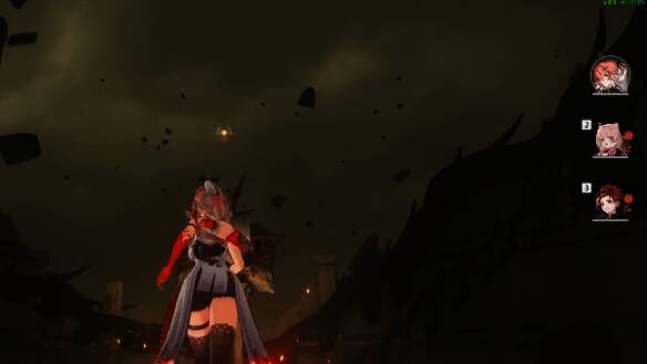 从光点飞上去触发【所持剑之骨】成就的画面1