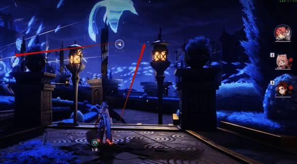 根据指引互动飞黄圈的画面