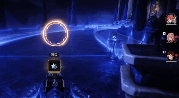 坐船穿过黄圈的画面1