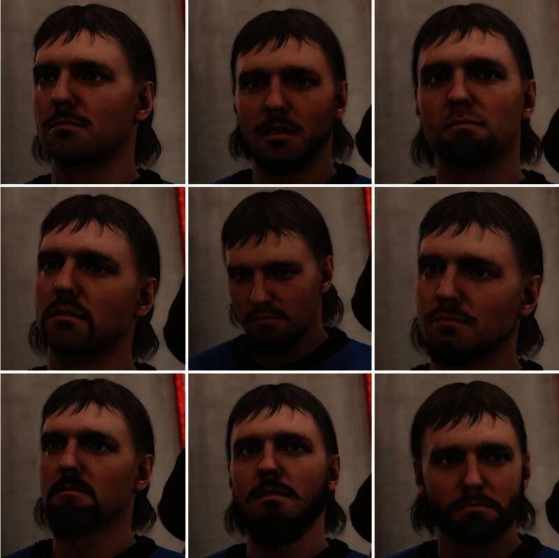 《天国：拯救2》发型和面部毛发套装图片