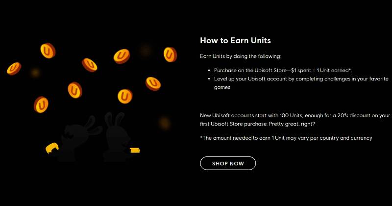 育碧忠诚度计划相关宣传图2