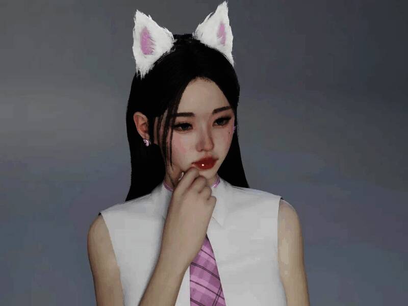 《inZOI》美女主播捏脸相关图片5