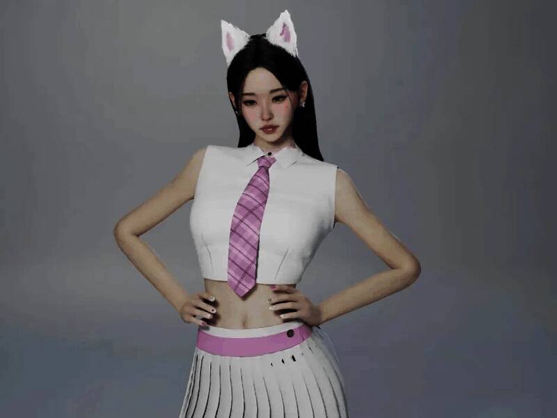 《inZOI》美女主播捏脸相关图片7