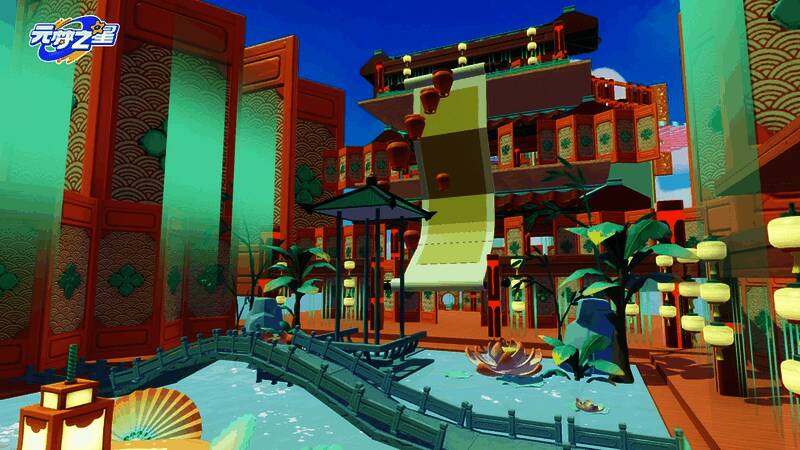 长安巡游地图场景