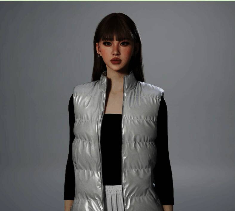 inZOI冷艳美女捏脸示例图5