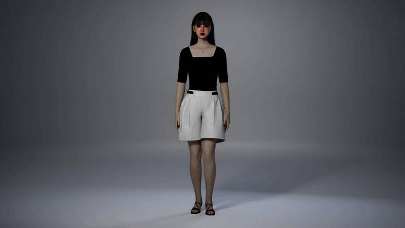 inZOI冷艳美女捏脸示例图6