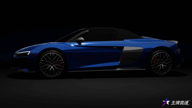 奥迪R8 Spyder V10外观展示