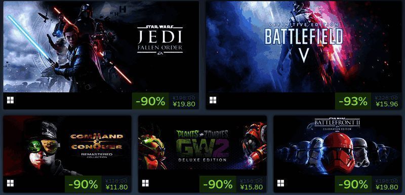EA Steam平台促销活动相关图片