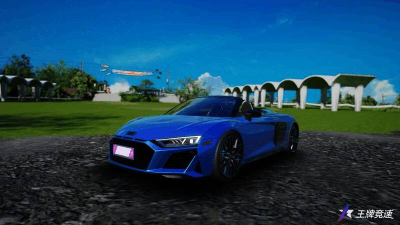 奥迪R8 Spyder V10敞篷展示