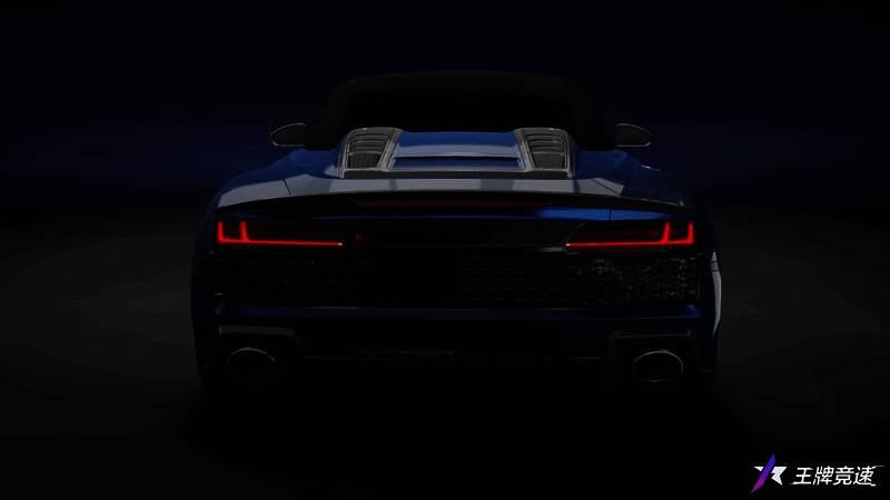 奥迪R8 Spyder V10大招效果展示