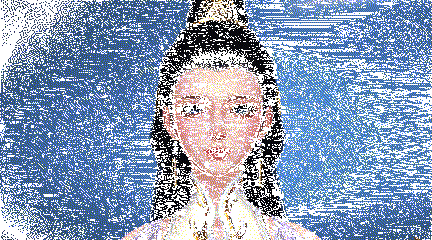 兰亭寺女子化解危机动态图