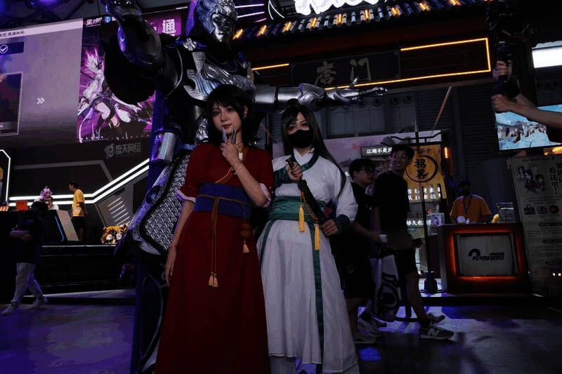 盛天网络2023 ChinaJoy现场Coser风采