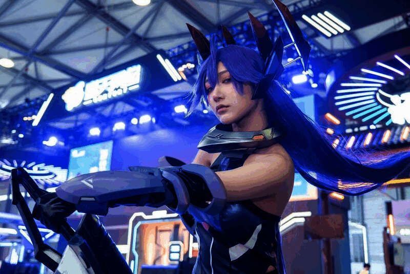 盛天网络2023 ChinaJoy现场活动场景