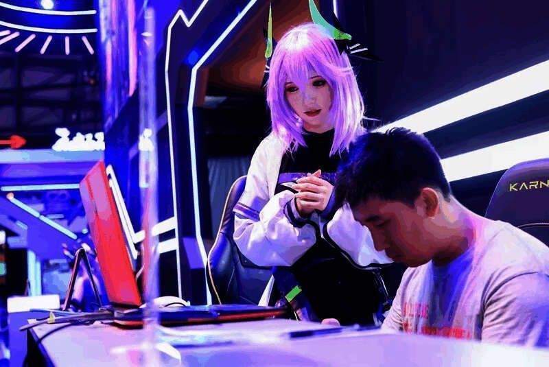 盛天网络2023 ChinaJoy现场玩家欢乐时刻