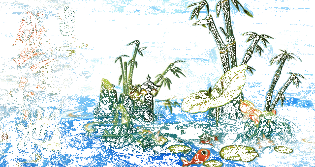 盛夏小池坐骑动图