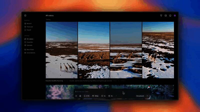 Open AI视频生成AI Sora相关展示图2