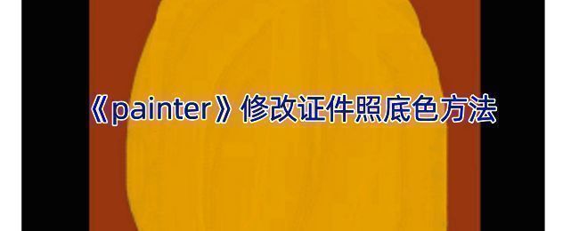 Painter软件界面示意