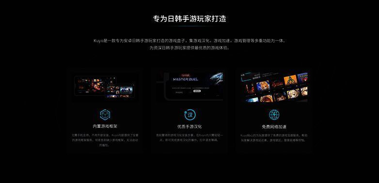 Kuyo游戏盒子功能介绍相关图片