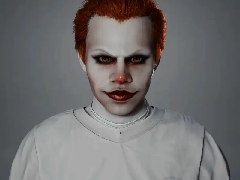 《inZOI》小丑回魂脸捏脸步骤相关图2