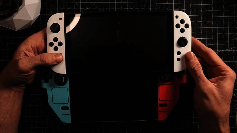 Switch 2 3D打印模型与其他设备对比