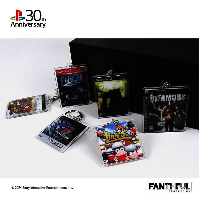 PlayStation 30周年游戏封面挂件展示图2