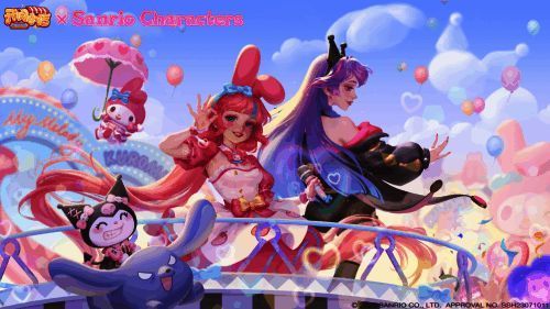 《开间小店》与美乐蒂联动相关宣传画面