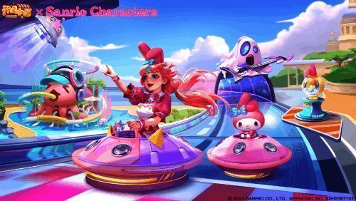 《开间小店》联动美乐蒂的原创角色形象