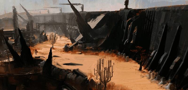 明日方舟终末地污水处理场净化环境画面